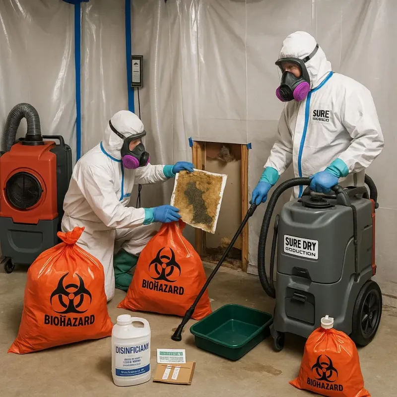 Contaminated Water Handling Protocols process in Clinton, IN